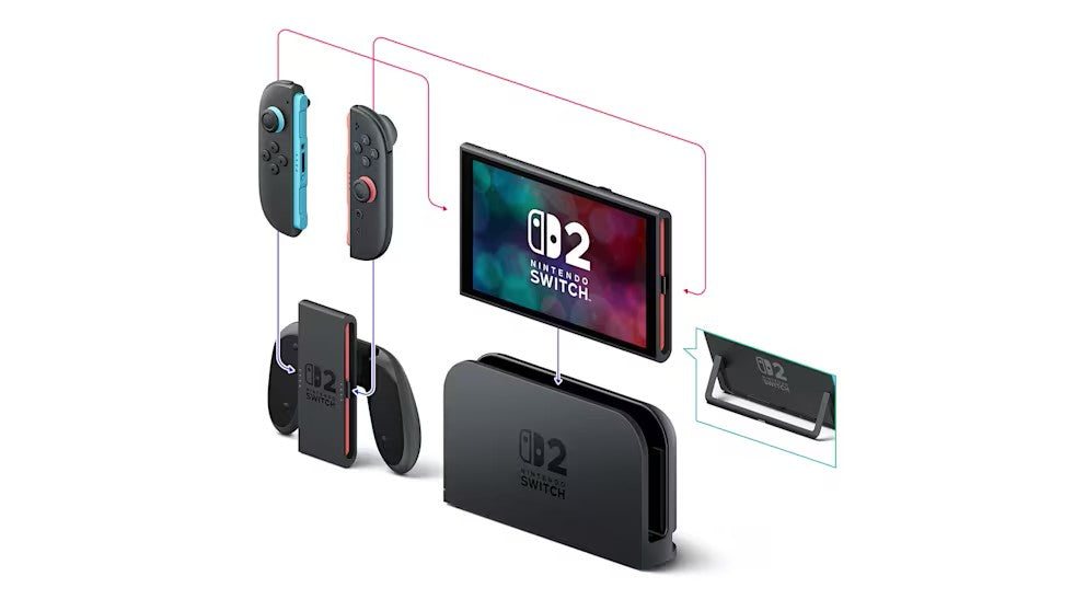 Nintendo Switch 2 Console 2025 UK Version