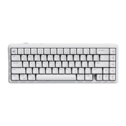 Cybeart Akula 65 - Tri-Mode Wireless RGB Gaming Keyboard - White