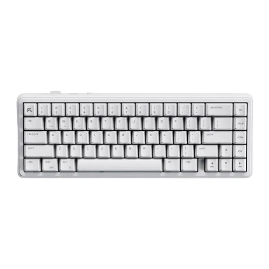 Cybeart Akula 65 - Tri-Mode Wireless RGB Gaming Keyboard - White