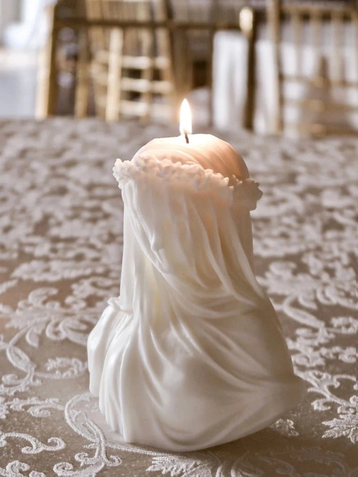 Handmade MS Veil Candle