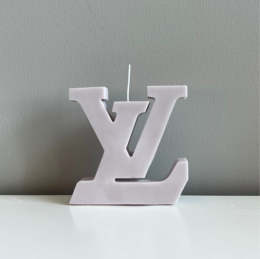 LV Monogram Soy Wax Candle