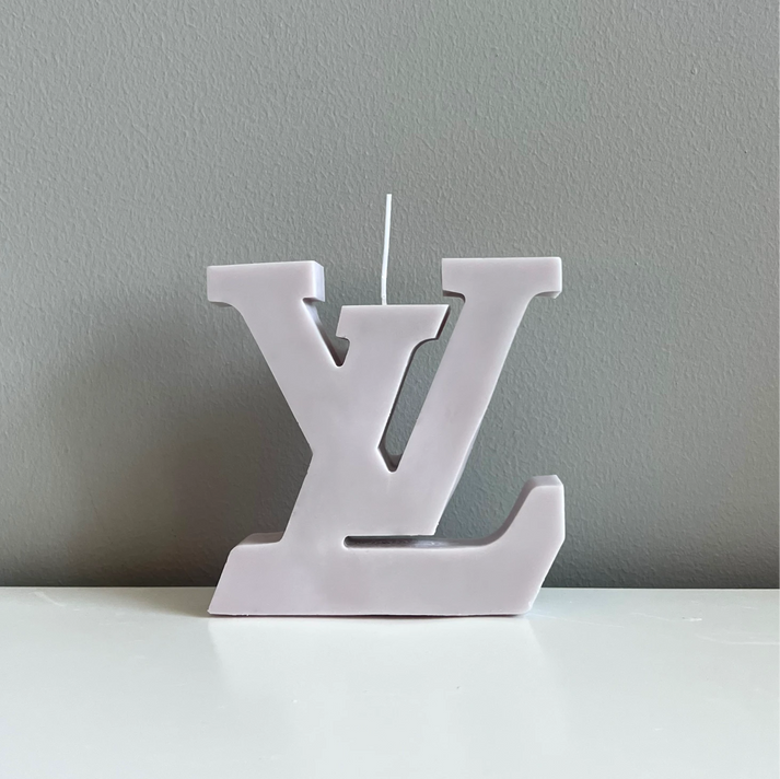 LV Monogram Soy Wax Candle
