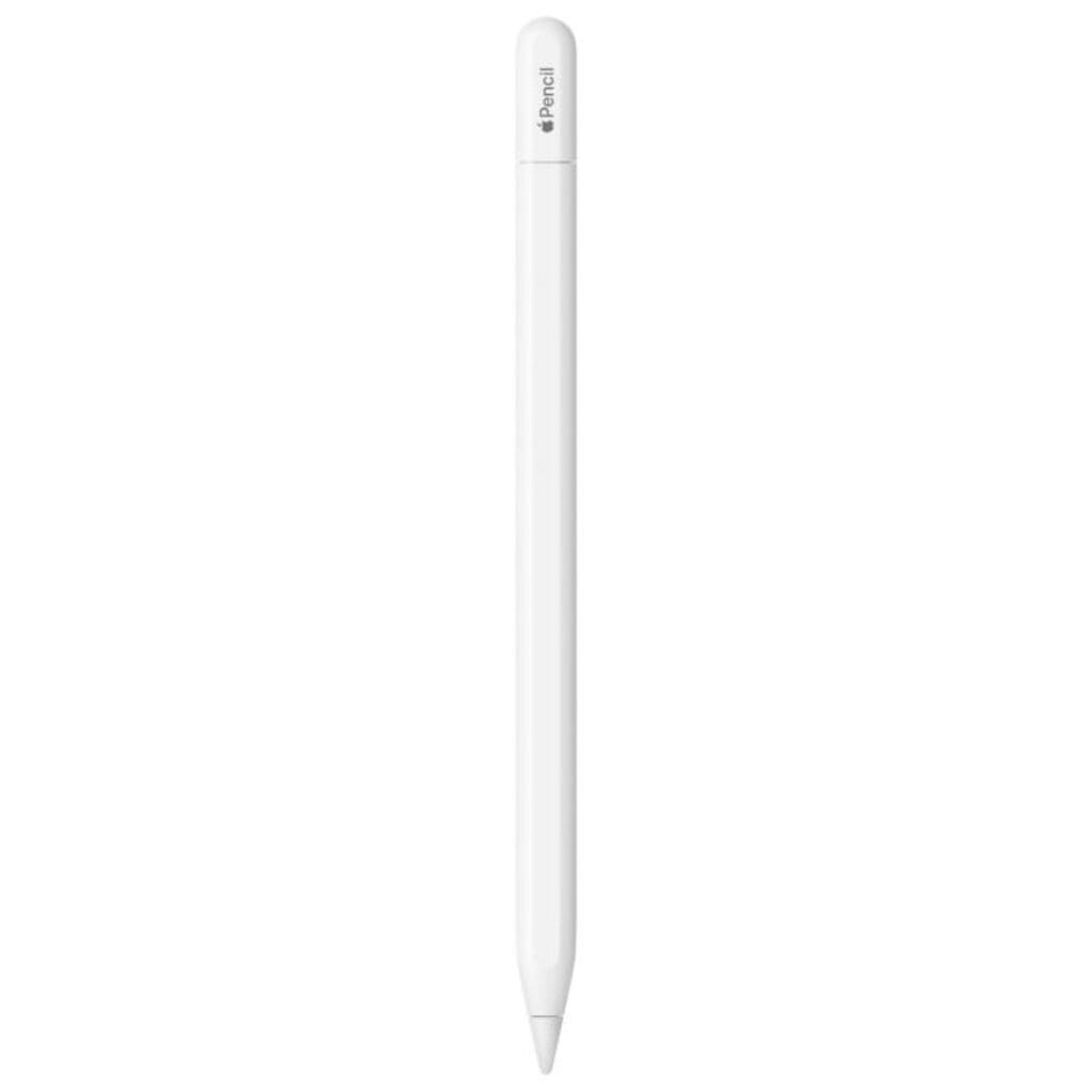 White stylus pen on a white background
