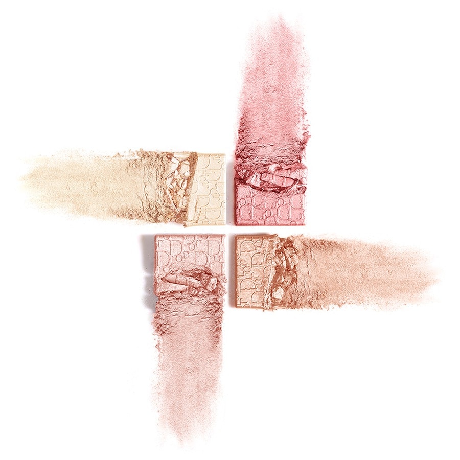 Dior Backstage Glow Face Palette, Pure Shimmer, Blendable Highlight & Blush, 004 Rose Gold, 10g