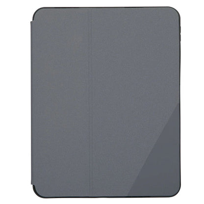 Gray tablet case on a white background