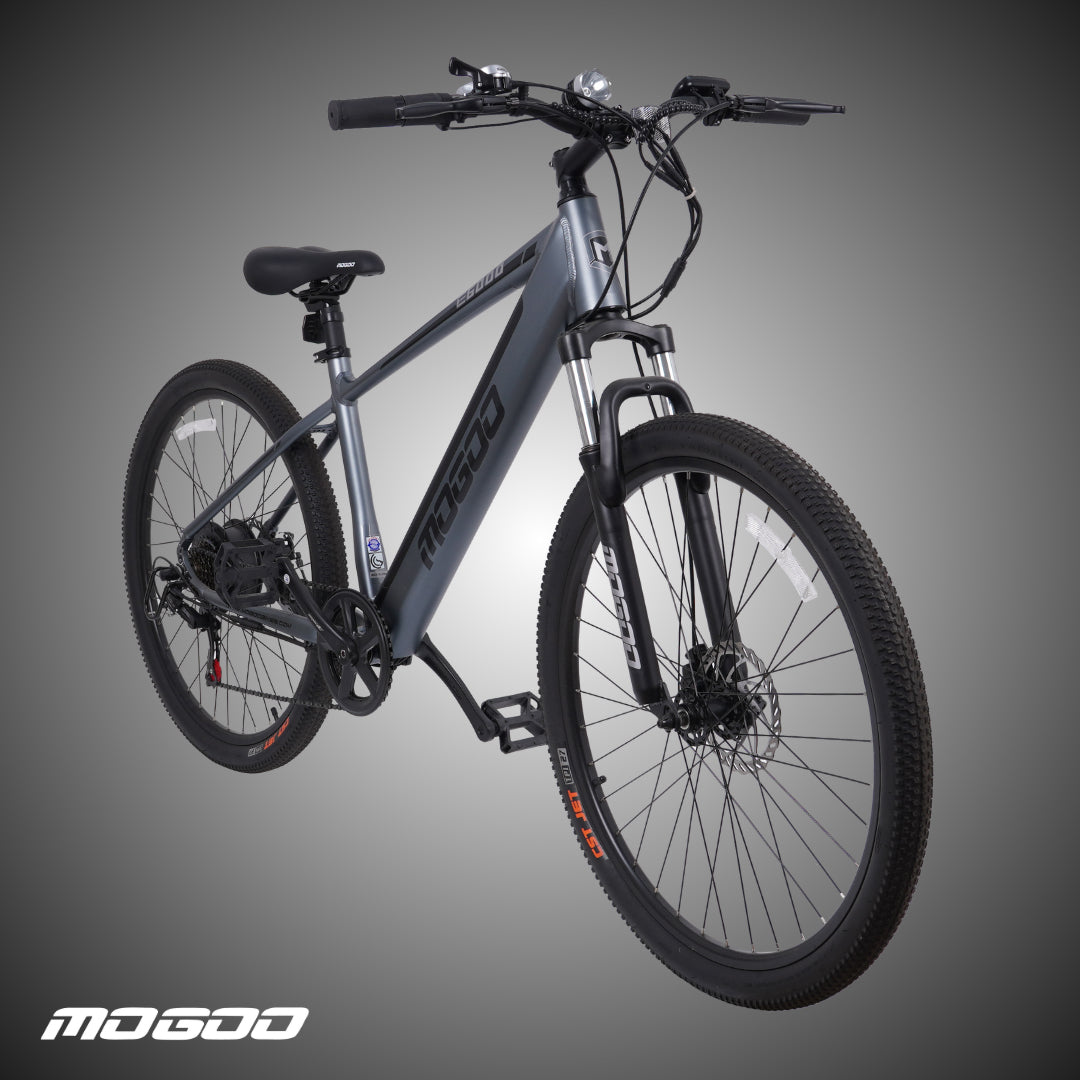 E6000 E-Mountain Bike - 27.5" - Grey