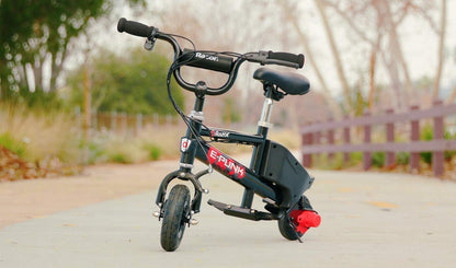 E-Punk Mini Scooter Black/Red 14km/Hr