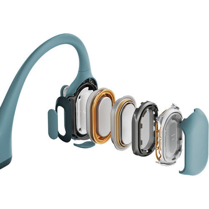 Shokz OpenRun Pro Bone Conduction Open-Ear Sport Headphones - Blue