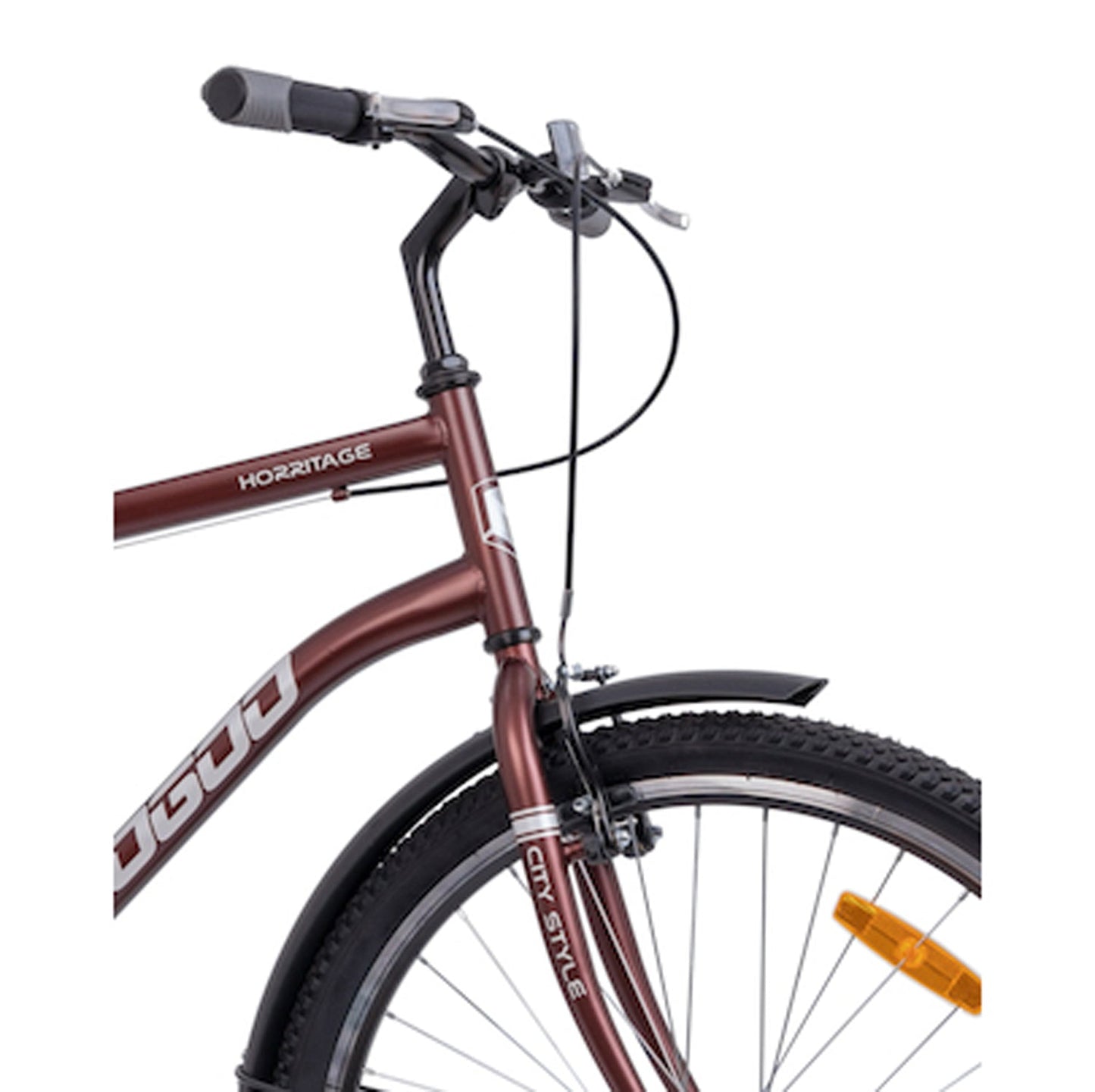 Horritage 24" City Bike - Brown