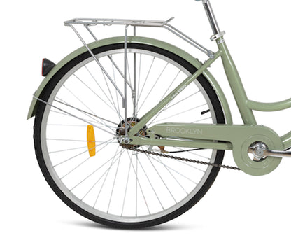 Brooklyn 26" City Bike - Green