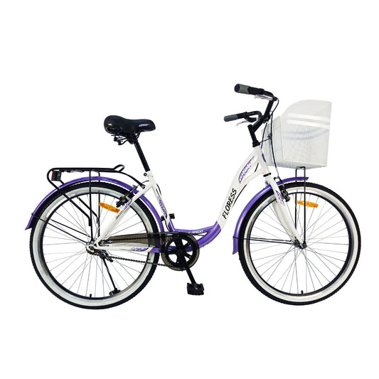 دراجة فلوريس للسيدات مقاس 24 بوصة - أرجواني
