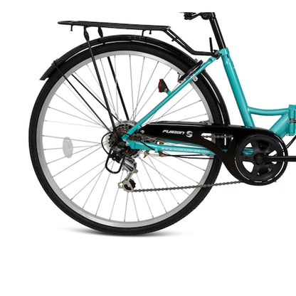 Fusion 26" Folding City Bike - Green