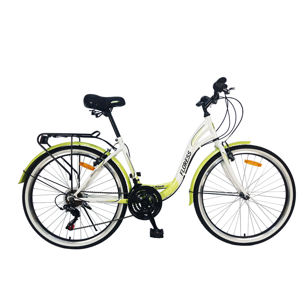 Floress 26" 21 Speed Lady Bike - Green