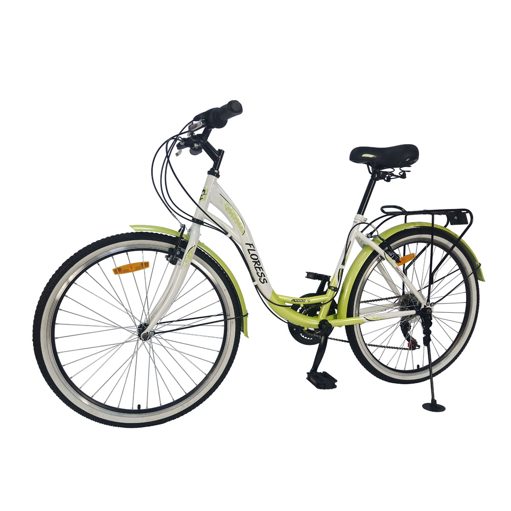 Floress 26" 21 Speed Lady Bike - Green