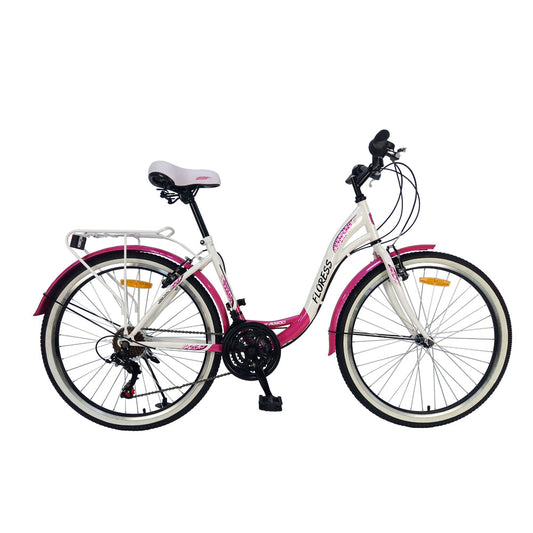 Floress 26" 21 Speed Lady Bike - Pink