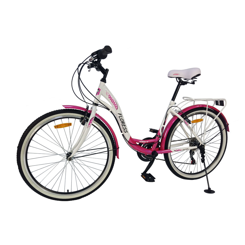 Floress 24" 21 Speed Lady Bike - Pink