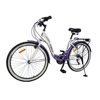 Floress 24" 21 Speed Lady Bike - Purple