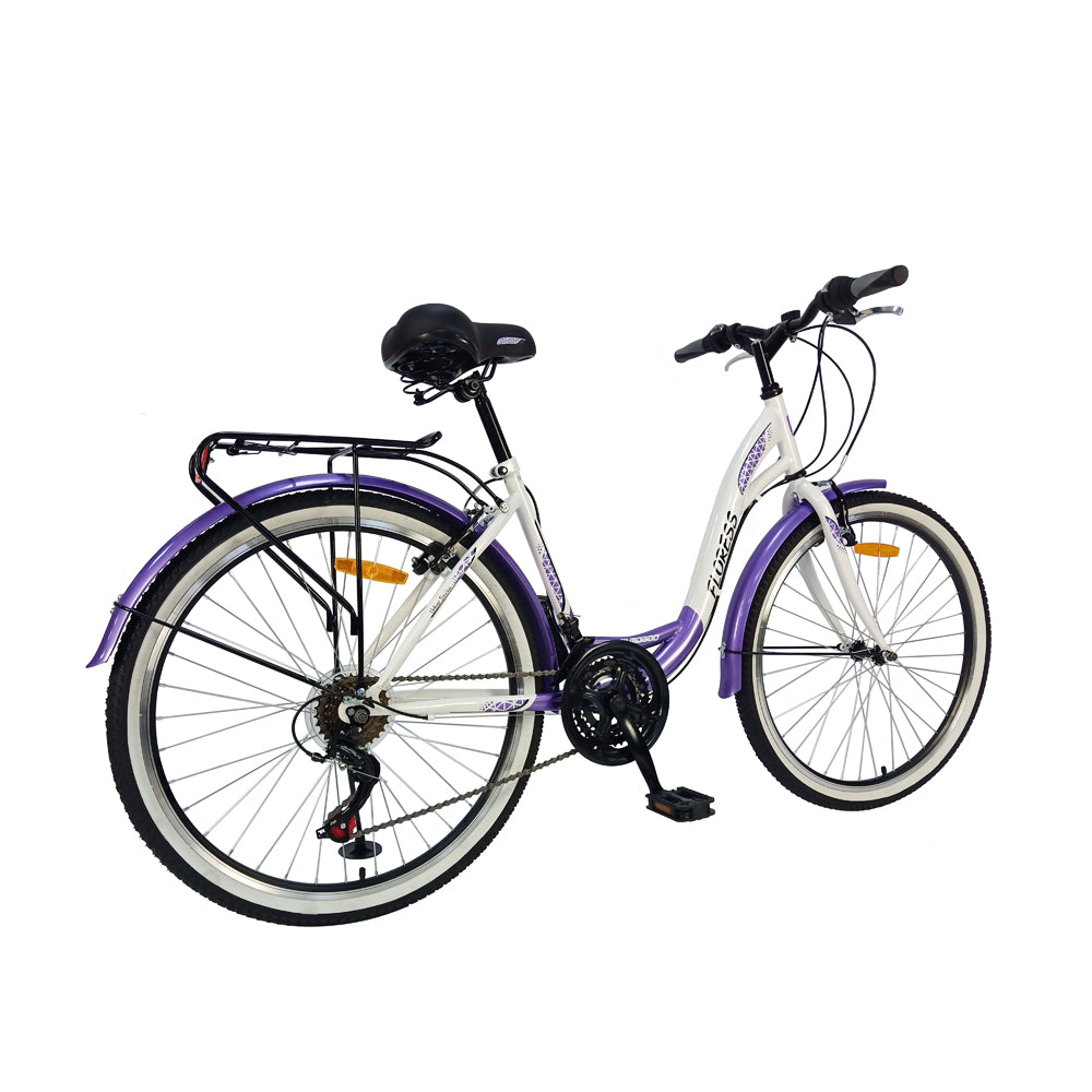 Floress 24" 21 Speed Lady Bike - Purple