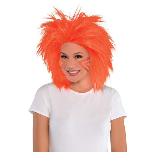 Orange Crazy Wig