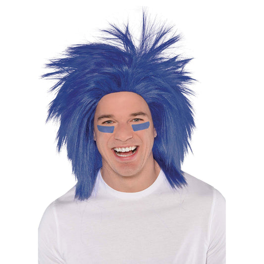 شعر مستعار أزرق مجنون