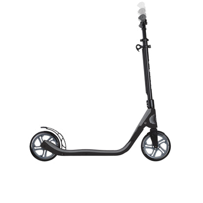 One NL 205: 2-Wheel Foldable Scooter for Teens and Adults - Charcoal Grey