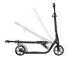 One NL 205: 2-Wheel Foldable Scooter for Teens and Adults - Charcoal Grey