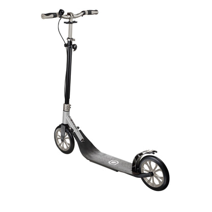 One NL 230 Ultimate: 2-Wheel Scooter with Handbrake for Adults - Titanium/Lead Grey