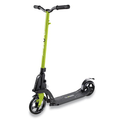 One K 180 W/O Brake: Foldable 2-Wheel Scooter for Adults - Lime Green
