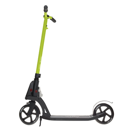 One K 180 W/O Brake: Foldable 2-Wheel Scooter for Adults - Lime Green