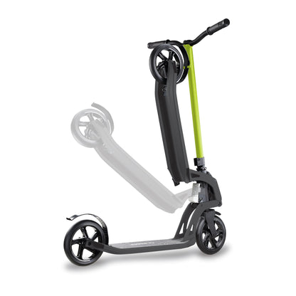 One K 180 W/O Brake: Foldable 2-Wheel Scooter for Adults - Lime Green