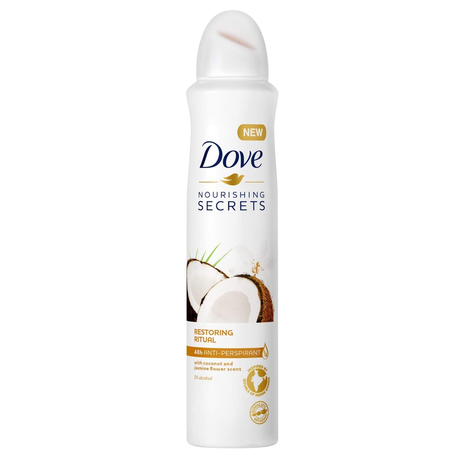 Dove Nourishing Secrets Coconut & Jasmine Flower Scented Deodorant 250ml