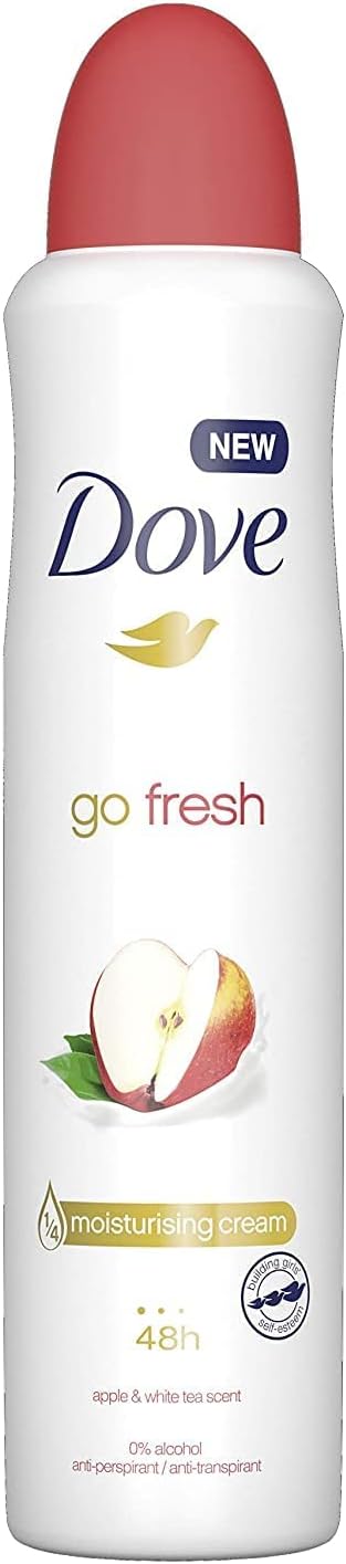 Dove Go Fresh Apple & White Tea Scented Deodorant 250ml