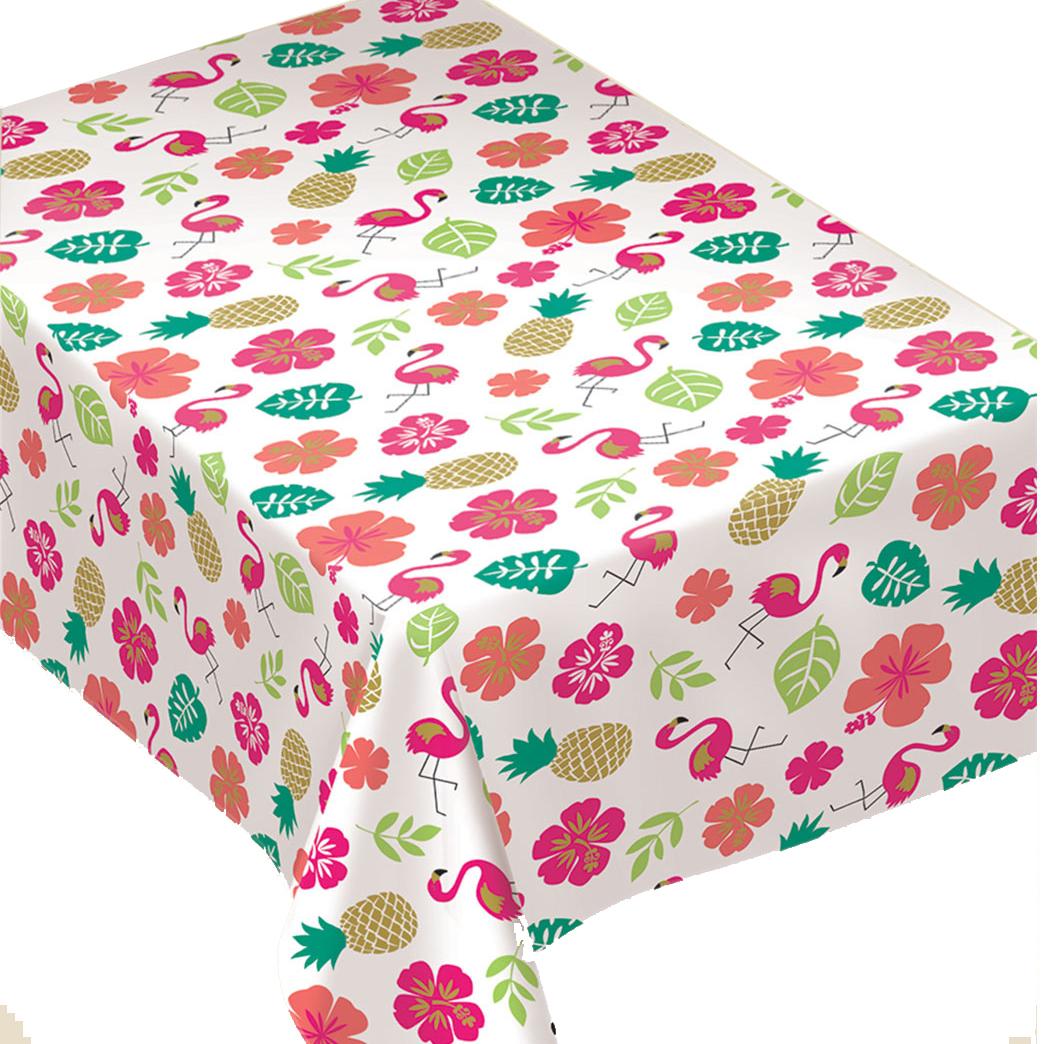 You Had Me at Aloha Flannel-Backed Vinyl Table Cover