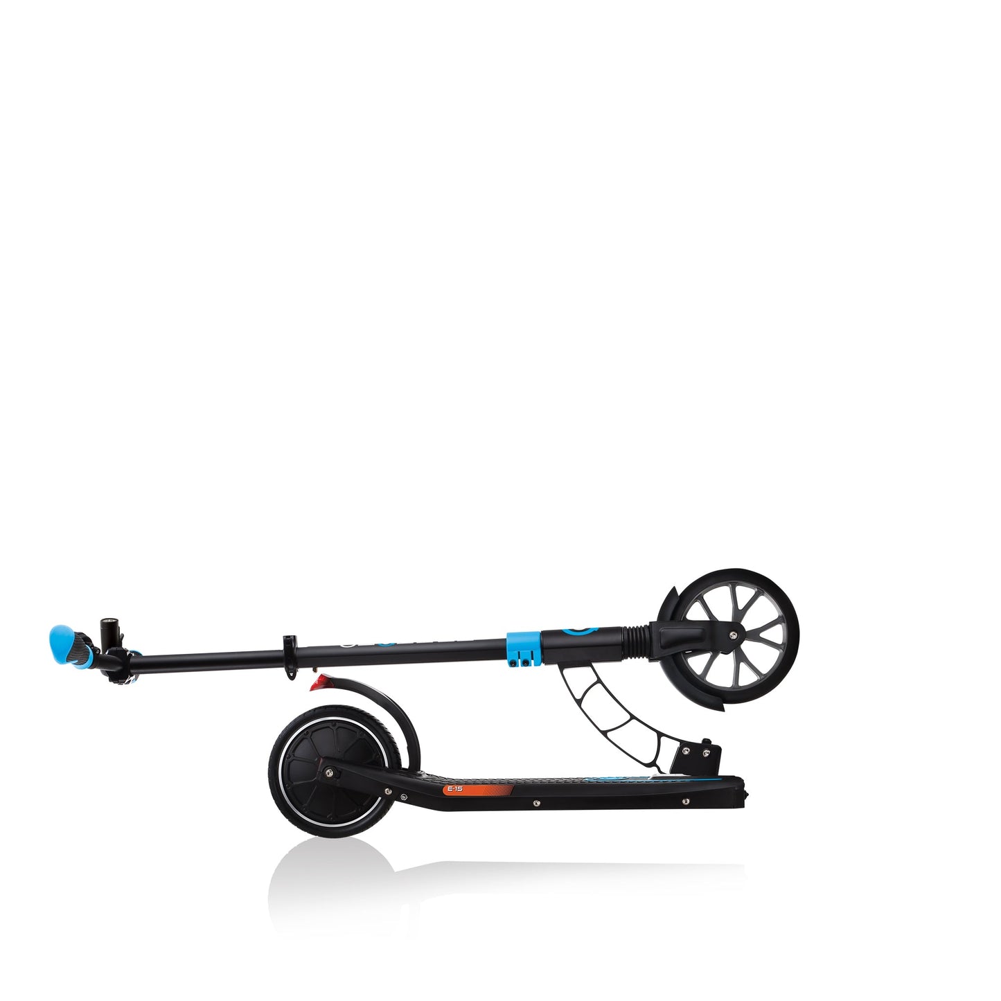One K E-Motion 15 Electric Scooter: Foldable 2-Wheel Electric Scooter for Teens - Sky Blue/Black