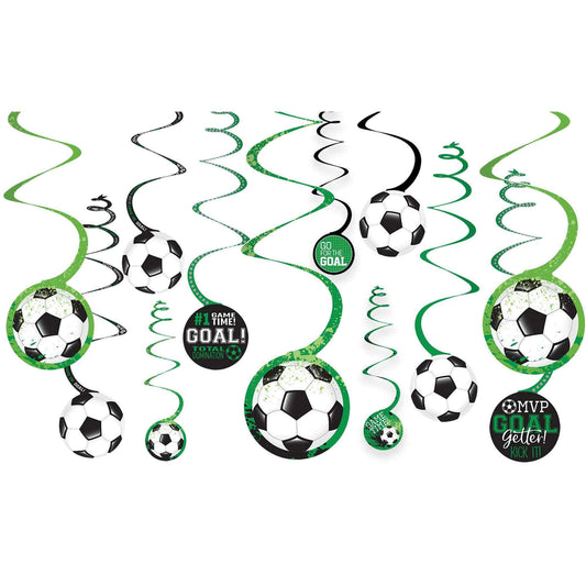 مجموعة زخارف ورقية حلزونية ذات قيمة من Goal Getter مع فتحات (5 بوصات)