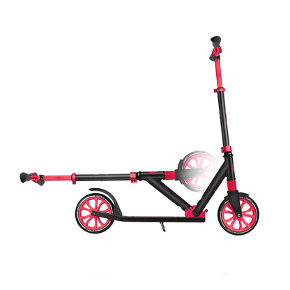 NL 205: Big Wheel Scooter for Kids and Teens - Red/Black