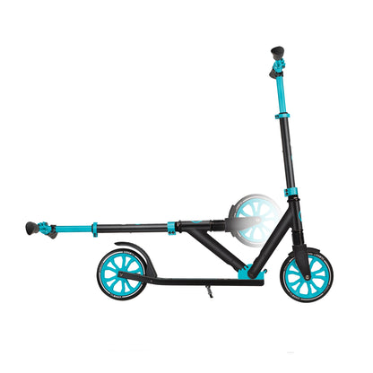 NL 205: Big Wheel Scooter for Kids and Teens - Teal/Black