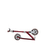 NL 205 Deluxe: Big Wheel Scooter with Handbrake for Kids and Teens - Vintage Dark Red