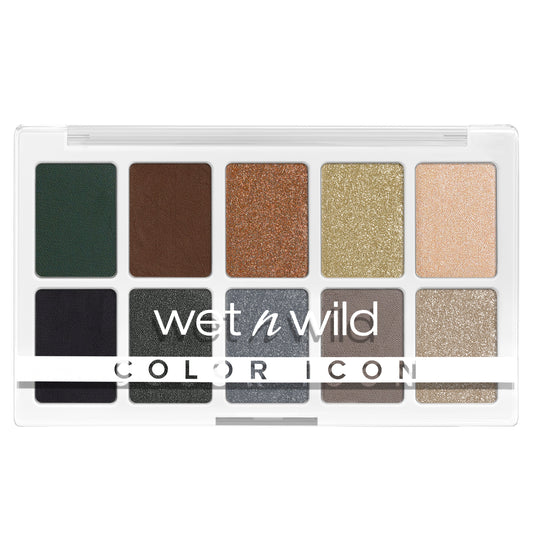Color Icon 10-Pan Shadow Palette-Lights Off