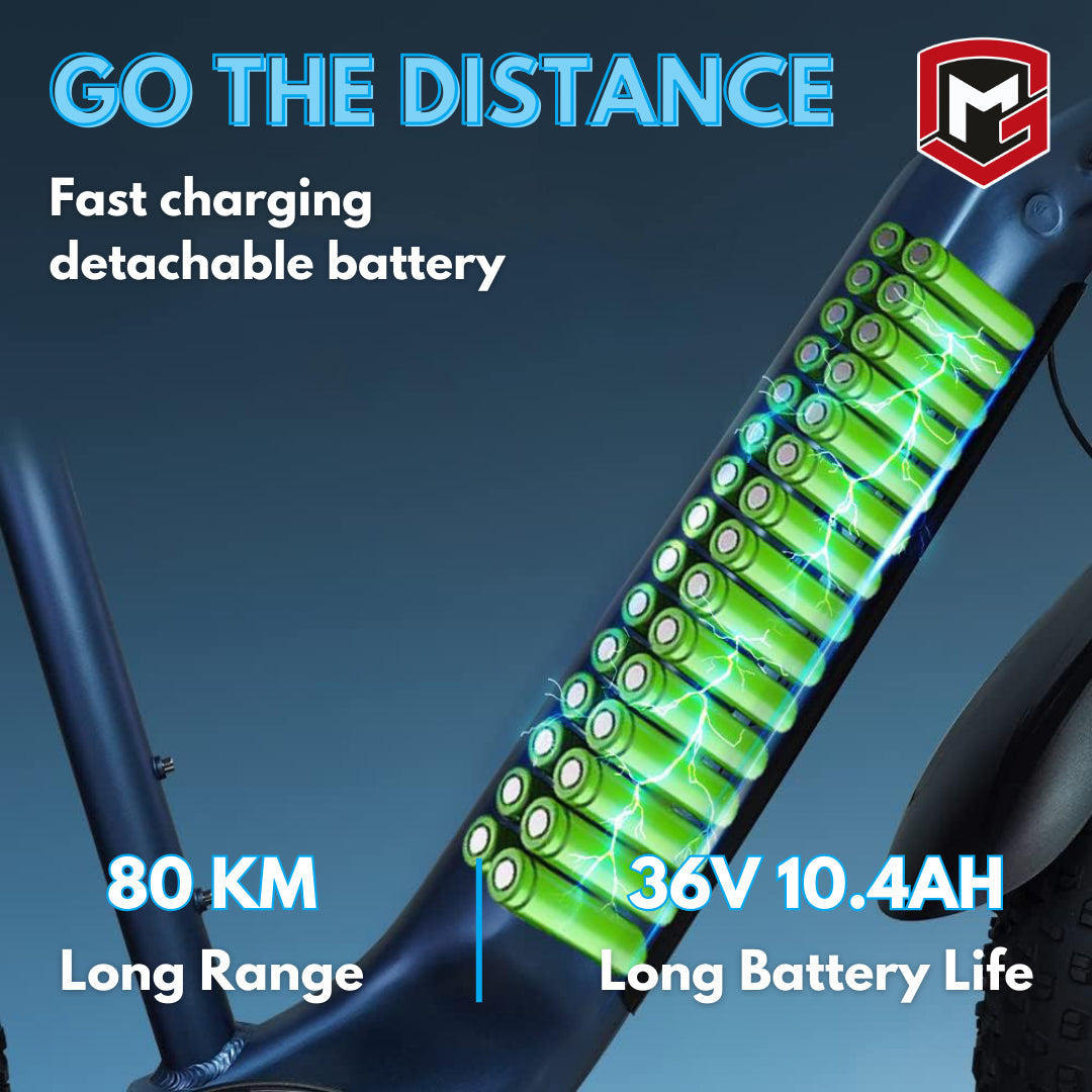 E6000 E-Mountain Bike - 27.5" - Grey