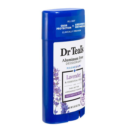 Dr Teal's Lavender Aluminum Free Deo 75g