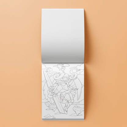 Kaleidoscope Neon Colouring Kit: Manga Art