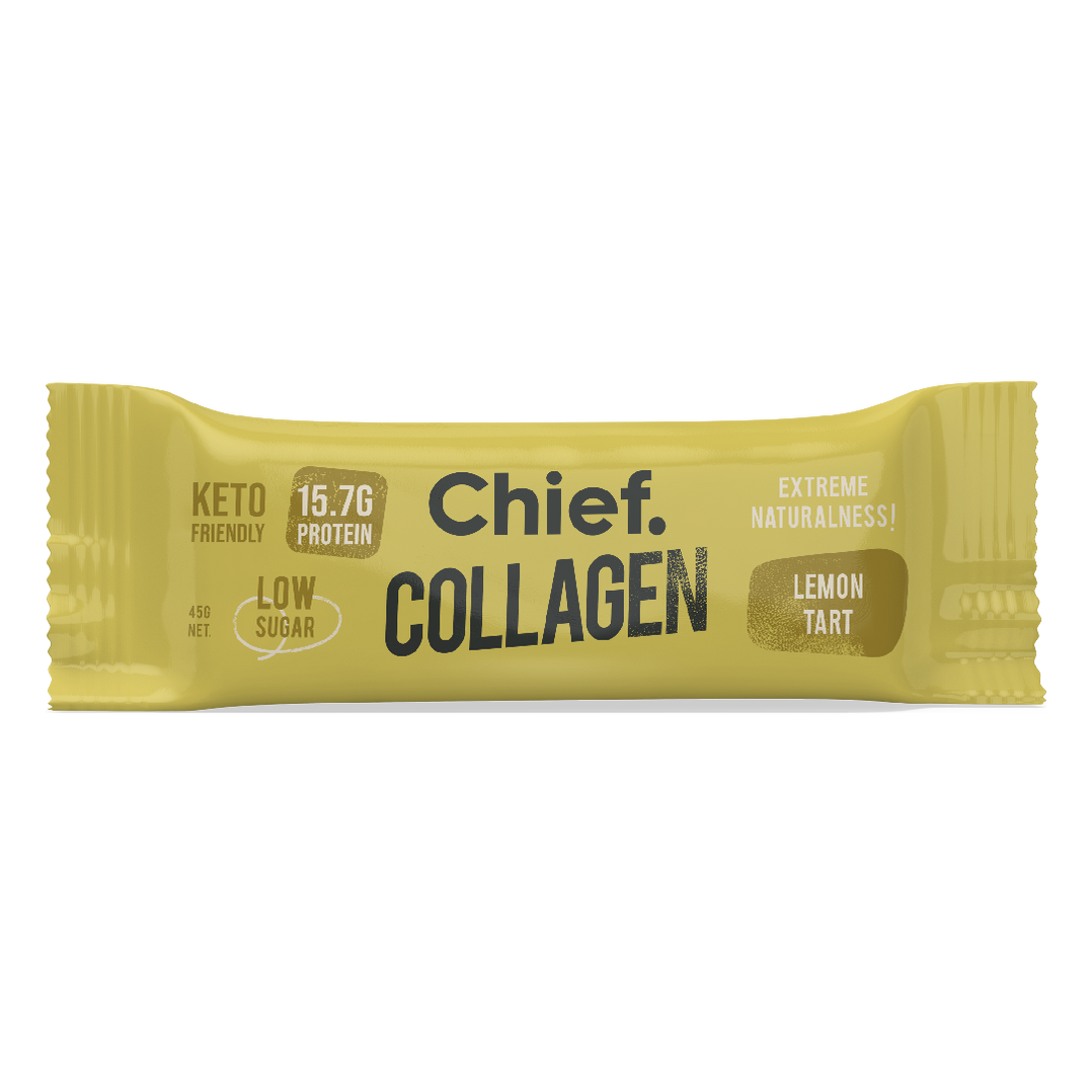 Collagen Lemon Tart Protein Bars (12 Bars)
