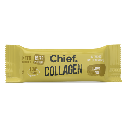 Collagen Lemon Tart Protein Bars (12 Bars)
