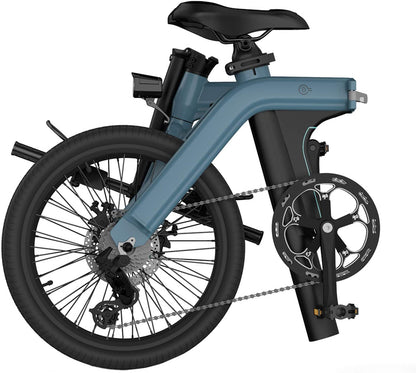 E-Bike Folding D11 Skyblue 25km/Hr