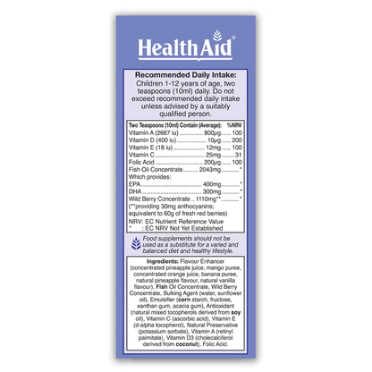 Healthaid KidzOmega Liquid 3