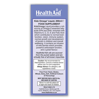 Healthaid KidzOmega Liquid 4