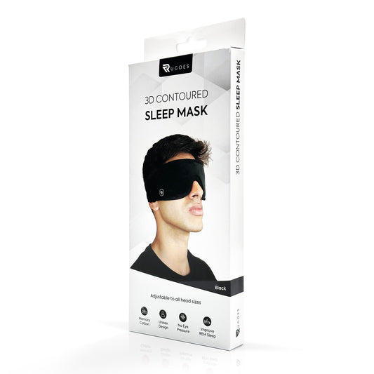 Rugoes - 3D Contoured Sleep Mask
