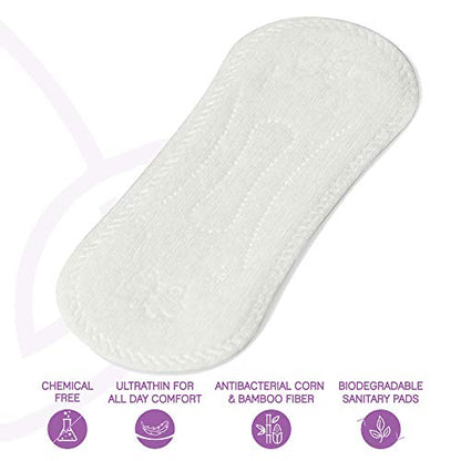 Organic Ultrathin Liners - REGULAR (Pack of 3)