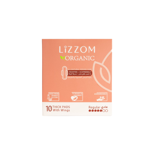 Organic THICK Sanitary Pads - Regular